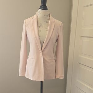 INC International Concepts Pink Blazer Tailored Suit Jacket
